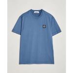Stone Island Garment Dyed Cotton Jersey T-Shirt Dark Blue