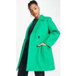 Manteaux en laine Stradivarius verts en viscose Taille XS pour femme en promo 
