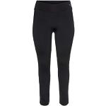 Pantalons droits Puma noirs en polyester Taille XS pour femme 