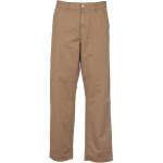 Pantalons classiques Carhartt Work In Progress marron Taille S 
