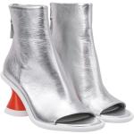 Sandales à talons Strategia grises en cuir Pointure 39 pour femme 