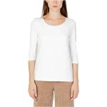 T-shirts d'automne Street One blancs en modal à manches longues Taille XL pour femme 