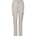 Pantalons cargo Street One beiges en lyocell éco-responsable Taille XS look sportif pour femme 