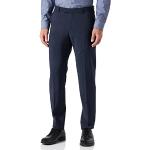Pantalons de costume Strellson Premium bleus en laine Taille 3 XL look fashion pour homme 
