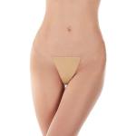 Strings invisibles Selmark beiges nude Taille L look fashion pour femme 