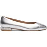 Chaussures casual de soirée Stuart Weitzman grises en tissu à perles Pointure 40 classiques pour femme 