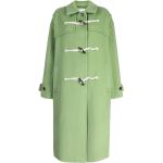Manteaux en laine vert clair à manches longues Tailles uniques pour femme en promo 