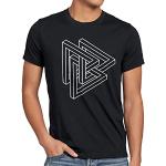T-shirts à imprimés Style3 noirs en coton The Big Bang Theory Taille XL look fashion pour homme 