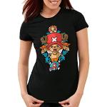 style3 One Doctor Chopper T-Shirt Femme Piece Anime Manga Japan, Taille:L