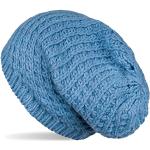 styleBREAKER Bonnet Mou en Maille épaisse, Unisexe, Bonnet tricoté d'hiver 04024158, Couleur:Bleu Clair