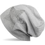 Chapeaux d'automne Stylebreaker gris clair en toile à strass Tailles uniques classiques pour femme 