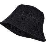 Chapeaux de paille Stylebreaker noirs Tailles uniques look streetwear pour femme 