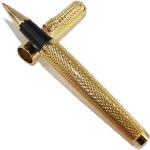 Jinhao 1200 Stylo roller pour les yeux Dragon d'or rouge