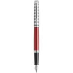 Stylo Plume Waterman Hémisphère Deluxe French Riviera rouge clair pointe moyenne