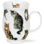 Tasses en porcelaine Dunoon en porcelaine à motif chats 