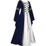 Robes vintage de soirée kaki en fibre synthétique Taille 3 XL look gothique pour femme 