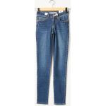 Jeans slim Sud Express bleus délavés Taille XXS pour femme en promo 