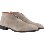 Desert boots Santoni beiges Pointure 40 look casual pour homme 