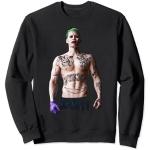 Suicide Squad Joker Stance Black Sweatshirt