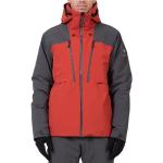 Vestes de ski Sun Valley rouges imperméables respirantes Taille XL look fashion pour homme 