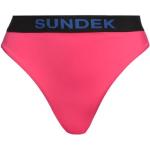 Maillots de bain Sundek rose fushia en jersey Taille XS pour femme 