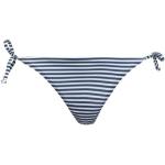 Maillots de bain string Sundek bleu nuit à rayures en polyester Taille XS pour femme 