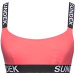 Hauts de bikini Sundek orange corail en polyamide Taille XS pour femme 