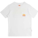 T-shirts à col rond Sundek blancs Taille 8 ans pour fille de la boutique en ligne Miinto.fr 