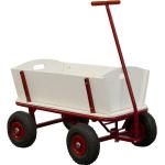 Billy Chariot de Transport en Bois Chariot pour Enfants rouge Capacité 100 kilos - Rouge - Sunny