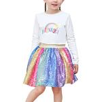 Tutus multicolores en coton à sequins à motif licornes lavable en machine Taille 6 ans look fashion pour fille de la boutique en ligne Amazon.fr 