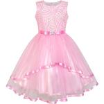 Robes de demoiselle d'honneur roses en coton lavable en machine Taille 6 ans look fashion pour fille de la boutique en ligne Amazon.fr 