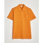 Polos Sunspel orange pour homme 
