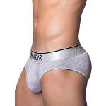 Supawear Hero Brief Underwear Light Grey Cuissard, Gris, XL Mixte