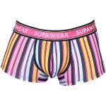 Supawear - sous-vêtement Hommes - Boxers Homme - Sprint Trunk Stripes - Rose - 1 x Taille M