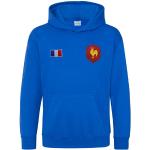 Sweats à capuche bleus à motif France look fashion pour garçon de la boutique en ligne Amazon.fr 