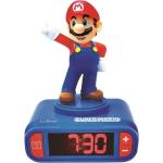 Réveils digitaux Lexibook bleus Nintendo Mario 