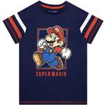 T-shirts à manches courtes bleu marine Super Mario Mario look fashion pour garçon de la boutique en ligne Amazon.fr 