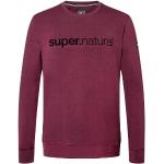 Pullovers Super.Natural rouges en laine Taille S look casual pour homme 