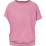 T-shirts de yoga roses Taille XL look casual pour femme 