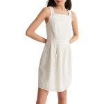 Superdry Blaire Broderie Dress Robe, Écru (Chalk White Fu4), S (Taille Fabricant:10) Femme