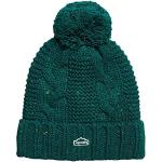 Bonnets Superdry vert foncé en tweed look fashion pour femme 