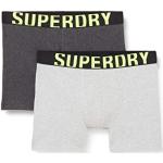 Boxers Superdry gris Taille XXL look fashion pour homme en promo 