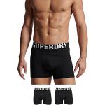 Boxers Superdry noirs en lot de 2 Taille S look fashion pour homme 