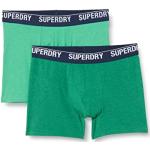 Boxers Superdry verts Taille XL look fashion pour homme 