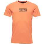 T-shirts Superdry orange à manches courtes à manches courtes Taille L look fashion pour homme 