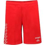 Bermudas Superdry rouges en jersey Taille L look fashion pour homme 