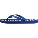 Superdry Homme Code Essential Tongs Tongues, Bleu Roi, Large