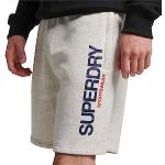 Shorts Superdry gris à capuche Taille L look sportif pour homme 
