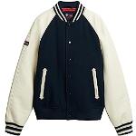 Blousons bombers Superdry bleu marine Taille M look fashion pour homme 