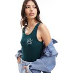 T-shirts à imprimés Superdry verts Taille M classiques pour femme 